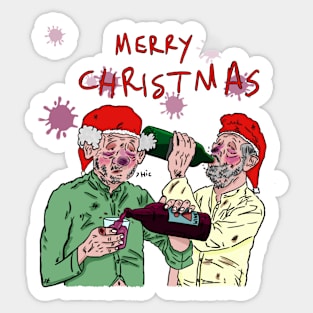 Merry Christmas Sticker